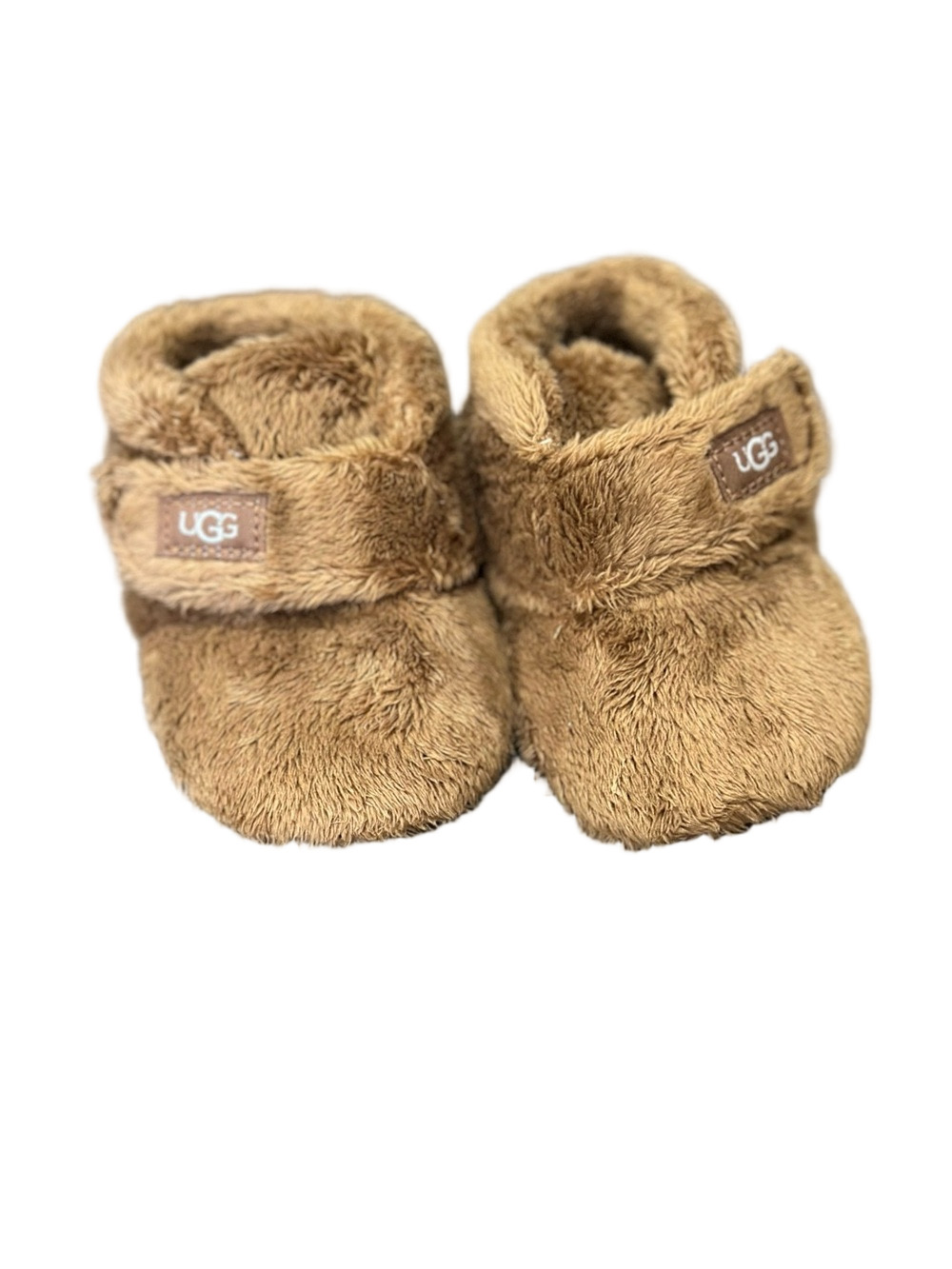 UGG Baby Fuzzy Velcro Booties